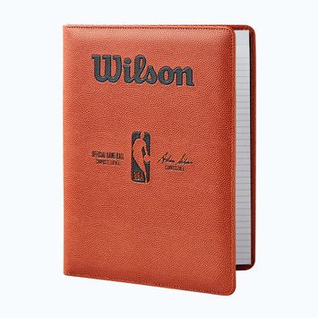 A4 Wilson NBA Padfolio hnedé