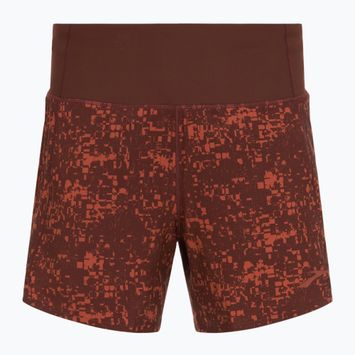 Dámske bežecké šortky Brooks Chaser 5" run raisin glitch print