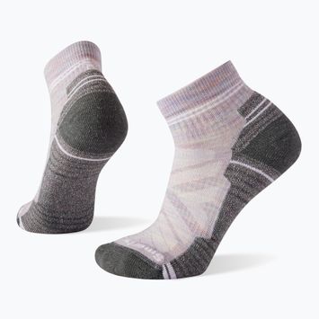Dámske trekové ponožky Smartwool Hike Light Cushion Ankle purple eclipse