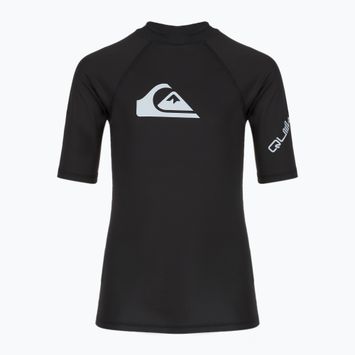 Detské plavecké tričko Quiksilver All Time vallarta black