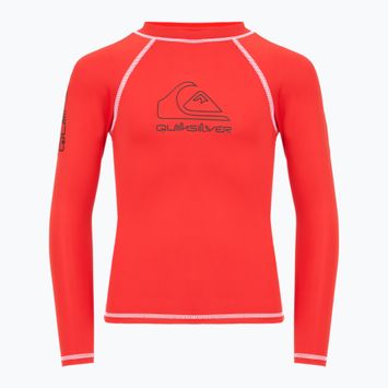 Detské plavecké tričko longsleeve Quiksilver On Tour red