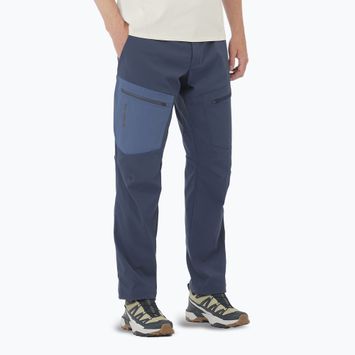 Pánske trekové nohavice Salomon Outerpath Utility blue nights