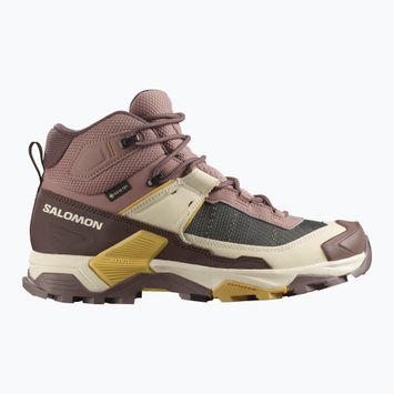 Dámske trekové topánky Salomon X Ultra 5 MID GTX burlwood / french roast / rattan