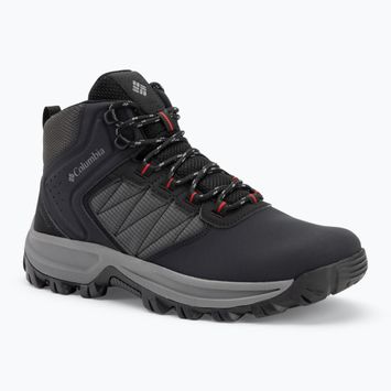 Pánske turistické topánky Columbia Transverse Hike Waterproof black/mountain red