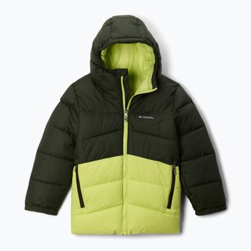 Detská lyžiarska bunda Columbia Arctic Blast II greenscape/voltage