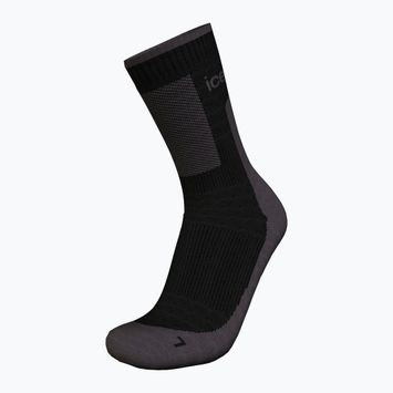 Pánske trekingové ponožky Icebreaker Merino Hike+ Medium Crew black/obsidian