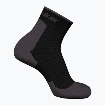 Pánske trekingové ponožky Icebreaker Merino Hike+ Light Mini black/obsidian