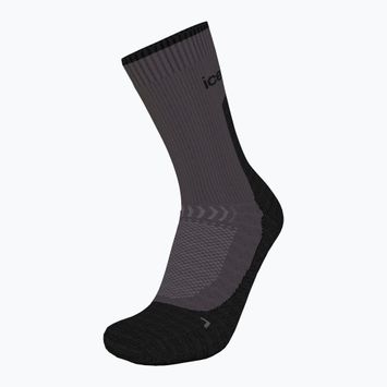 Dámske trekingové ponožky Icebreaker Merino Hike+ Light Crew obsidian/black