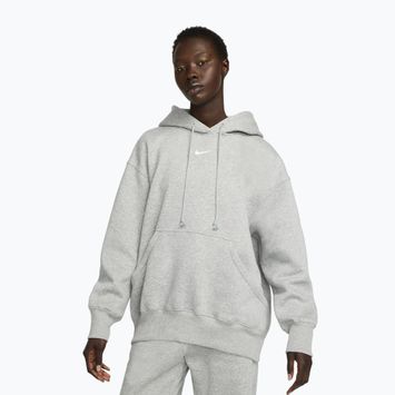 Dámska mikina Nike Sportswear Phoenix Fleece Oversized dark grey heather/sail