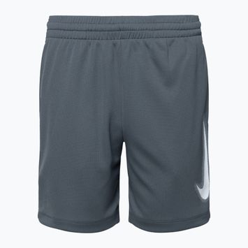 Detské šortky Nike Dri-Fit Multi smoke grey/white