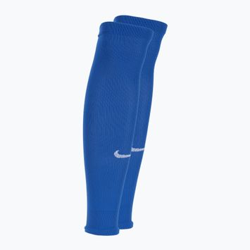 Futbalové rukávy Nike Strike kráľovská modrá/biela