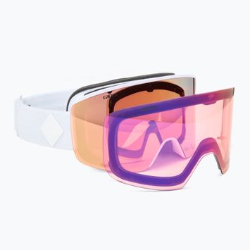 Dámske lyžiarske okuliare Giro Ella white bliss/rose gold/infrared