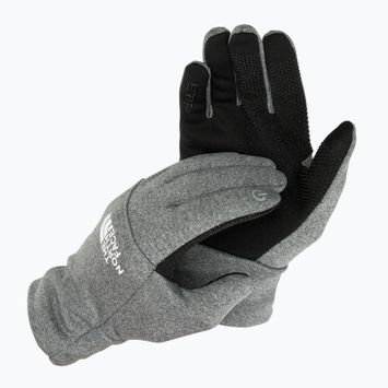 Detské trekingové rukavice The North Face Recycled Etip medium grey heather