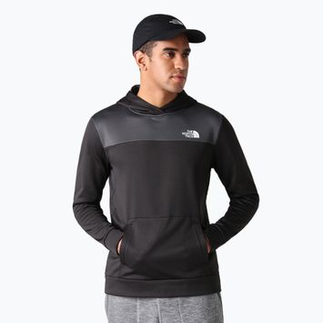 Pánska mikina The North Face Reaxion Fleece P/O s kapucňou black/ asphalt grey