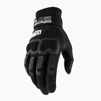 Rukavice cyklistické 100% Langdale Gloves black