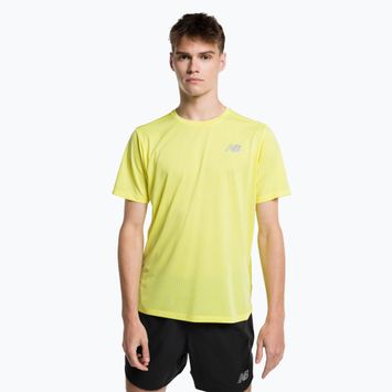 Pánske tričko New Balance Top Impact Run žlté MT21262CSE
