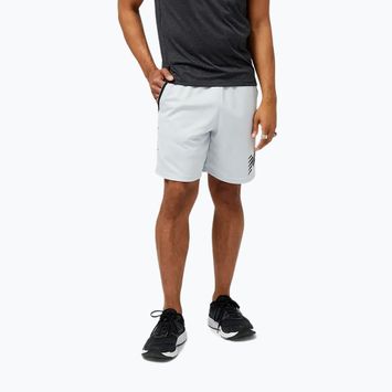 New Balance pánske futbalové tréningové šortky Tenacity white MS31127LAN