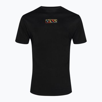 Pánske tričko Vans Multi Coloured Center Logo SS Tee black