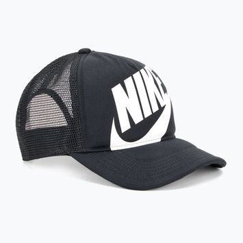 Šiltovka detská Nike Rise Structured Trucker black / black / white