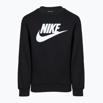 Detská mikina Nike Sportswear Club Fleece comet black/white