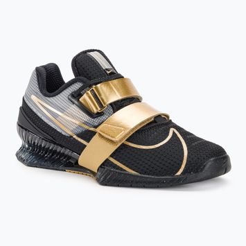 Nike Romaleos 4 black/metallic gold white vzpieračská obuv