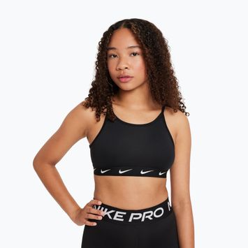 Detská tréningová podprsenka Nike One black/white