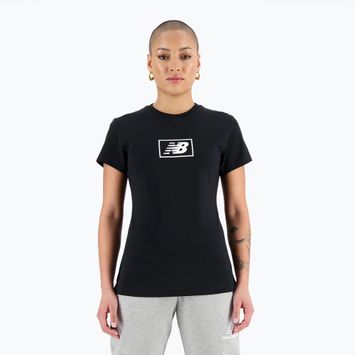 Dámske tričko New Balance Essentials Cotton Jersey black
