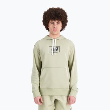 Pánska mikina New Balance Essentials Hoodie fatigueg