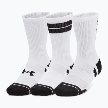 Ponožky Under Armour Tech Nov Crew 3P white/white/black