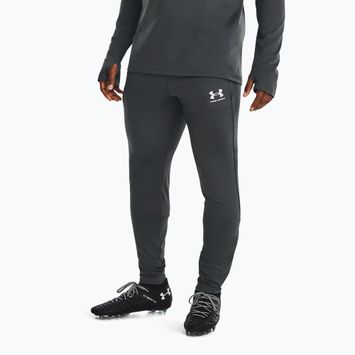 Pánske futbalové nohavice Under Armour Challenger Train castlerock / white