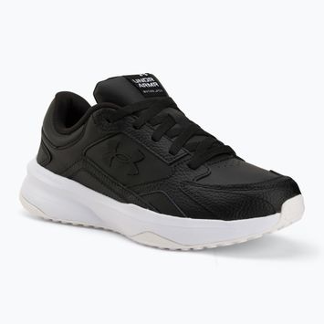 Pánske športové topánky Under Armour Edge Leather black/black/white
