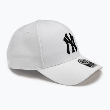 47 Značka MLB New York Yankees MVP SNAPBACK biela baseballová čiapka