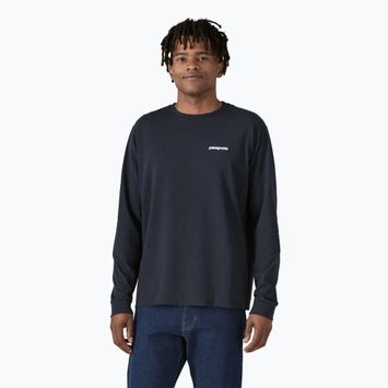 Pánske tričko Patagonia P-6 Logo Responsibili Longsleeve new navy
