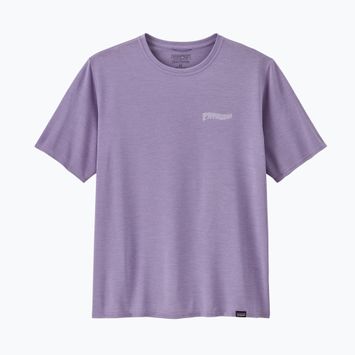 Pánske tričko Patagonia Cap Cool Daily Graphic Shirt Waters forgotten island/concrete purple x-dye