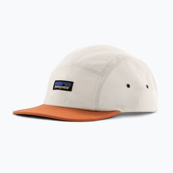 Patagonia P-6 Label Maclure birch white w/rock melon baseballová čiapka