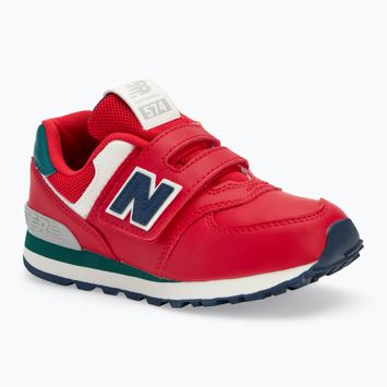 Detská obuv New Balance 574's V1 red