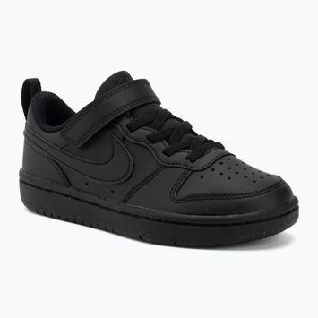 Detské topánky Nike Court Borough Low Recraft black/black/black