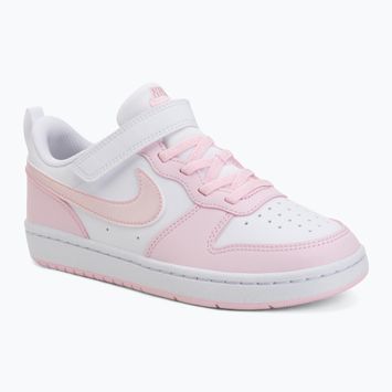 Detské topánky Nike Court Borough Low Recraft white/pink foam