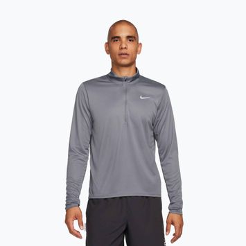 Pánska bežecká mikina Nike Pacer Dri-Fit 1/2 Zip smoke grey