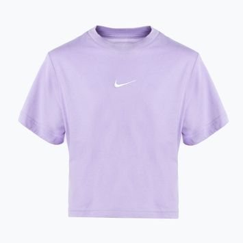Detské tričko Nike Sportswear hortenzie/biela