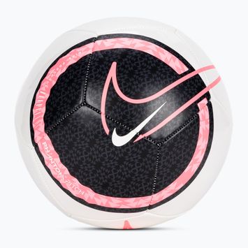 Futbalová lopta Nike Phantom white/black/sunset pulse veľ. 5