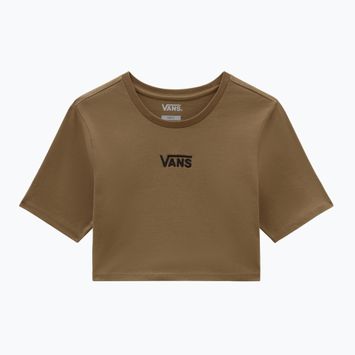 Dámske tričko Vans Flying V Crew Crop Ii otter