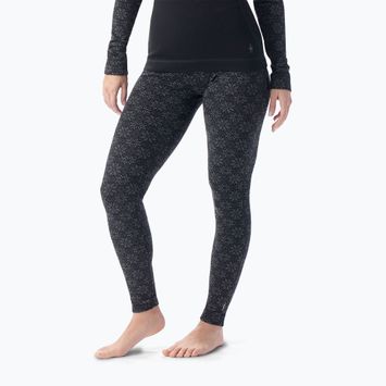 Dámske termonohavice Smartwool Classic Thermal Merino Base Layer Boxed black digi snow