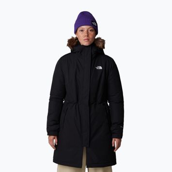 Dámsky páperový kabát The North Face Zaneck Parka black/black