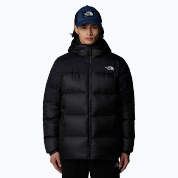 Pánska páperová bunda The North Face Diablo Down 2.0 Hoodie black heather/blk