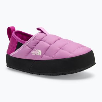 Detské papuče The North Face Youth Thermoball Traction Mule II dragonfruit/deep mulber