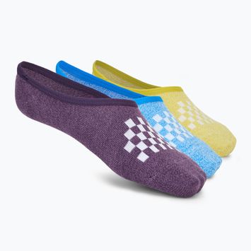 Dámske ponožky Vans Classic Heathered Canoodle 3 páry Grape Jam