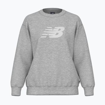Dámska mikina New Balance Šport Fleece Logo Crew athletic grey