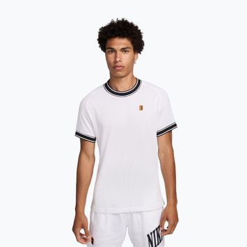 Pánske tenisové tričko Nike Court Heritage white/black