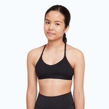 Dievčenská podprsenka Nike Indy black/black